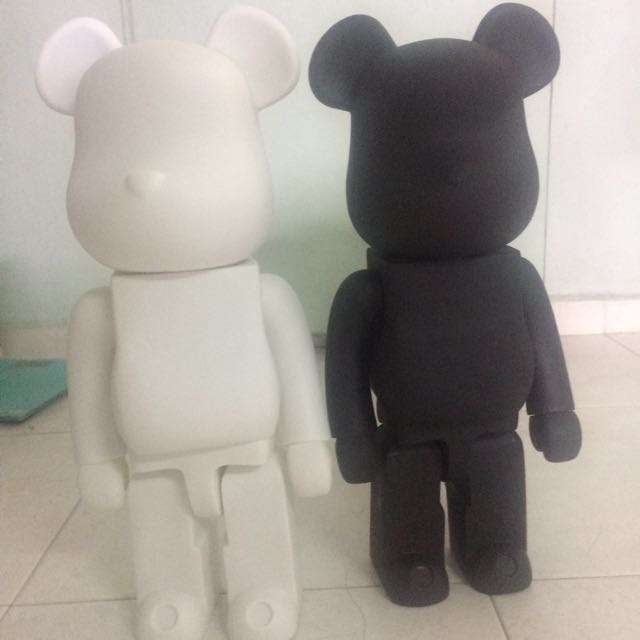 blank bearbrick 1000