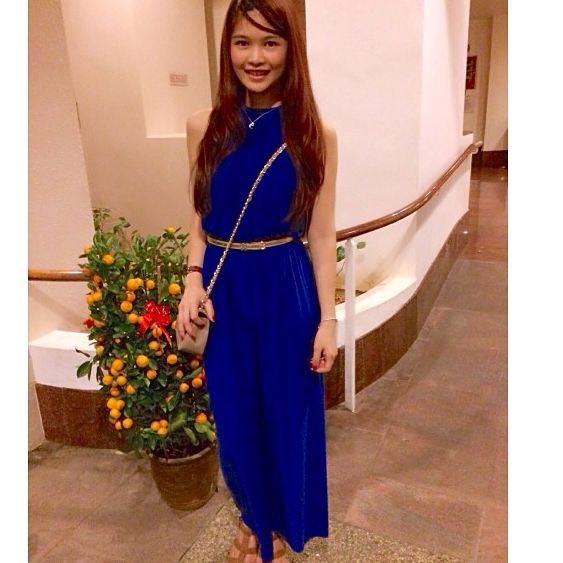 royal purple jumpsuit