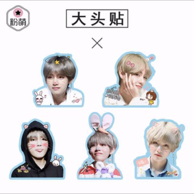  BTS  STICKERS  Entertainment K Wave on Carousell