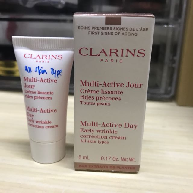clarins multi active day early wrinkle correction cream