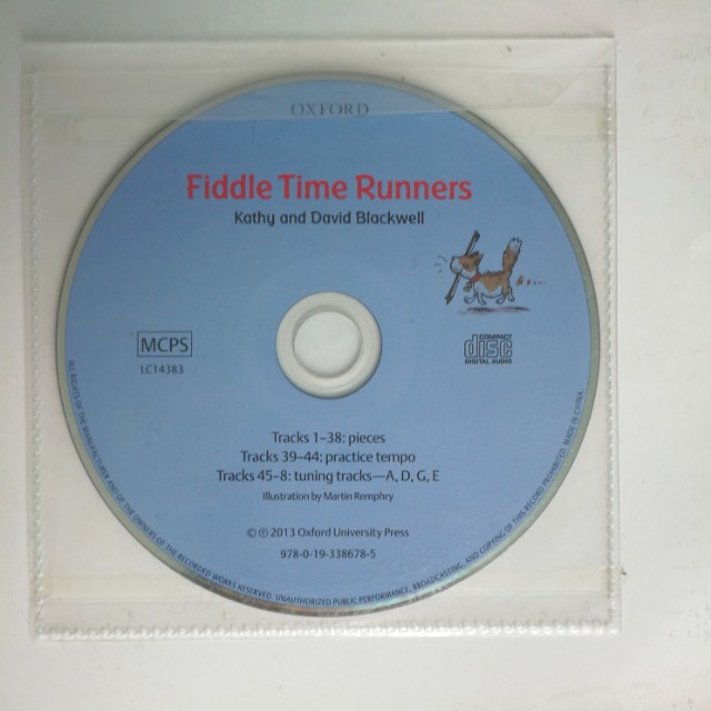 Fiddle Time Runners Violin Book 2, Hobbies & Toys, Music & Media, Music