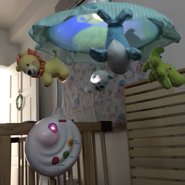 Fisher price baby cot mobile, Babies & Kids, Infant Playtime on Carousell