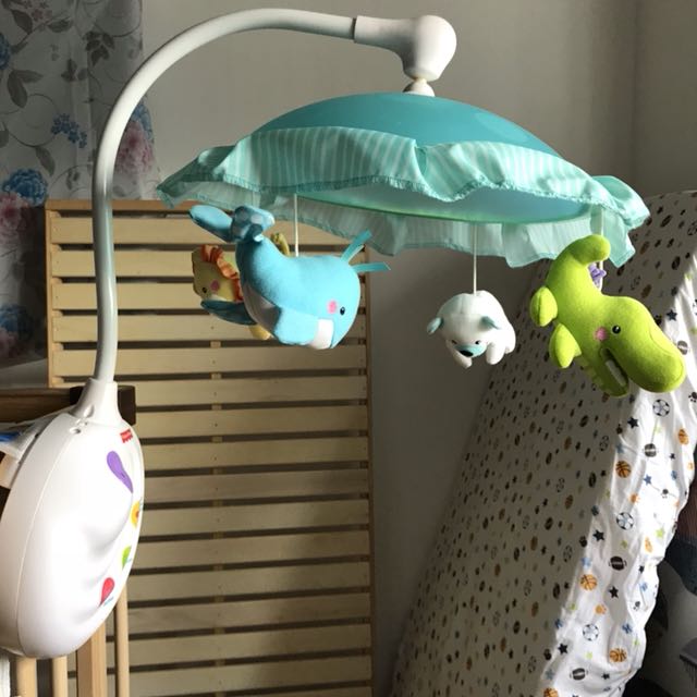 Fisher price baby cot mobile, Babies & Kids, Infant Playtime on Carousell