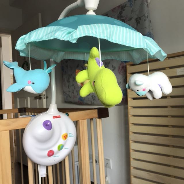 Fisher price baby cot mobile, Babies & Kids, Infant Playtime on Carousell