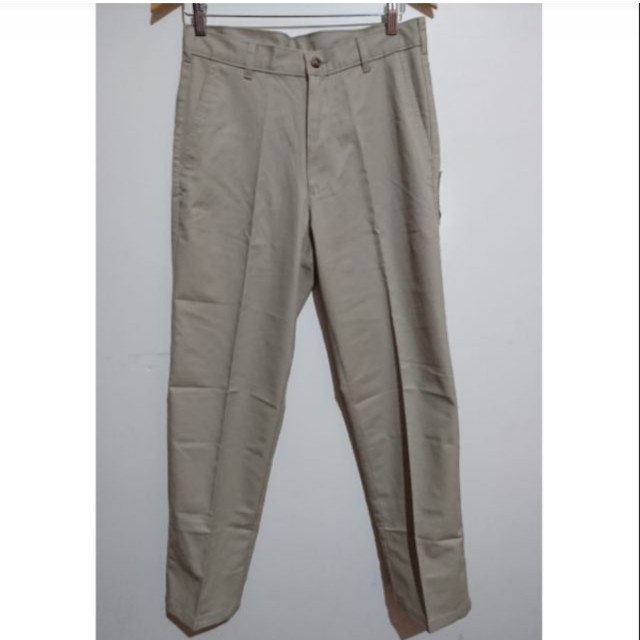 george pleated khaki pants