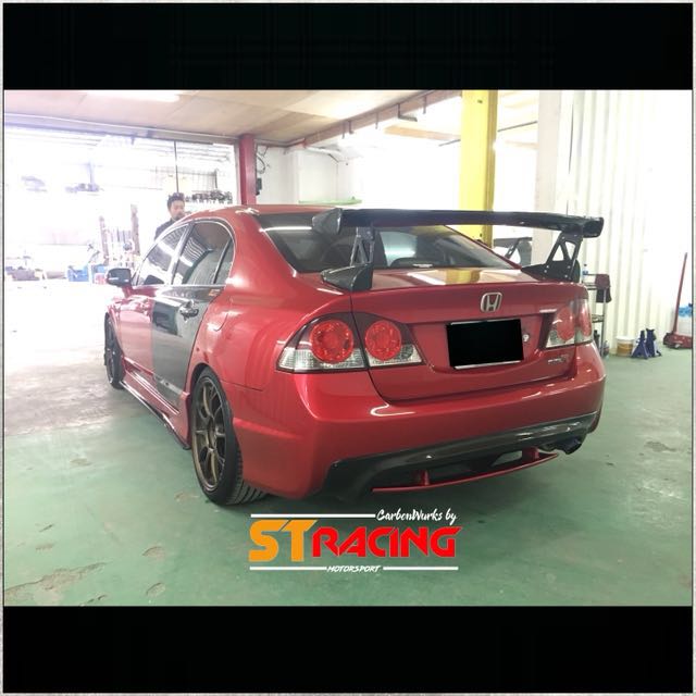 Honda Civic Fd Mugen Gt Wing Cf Car Accessories On Carousell
