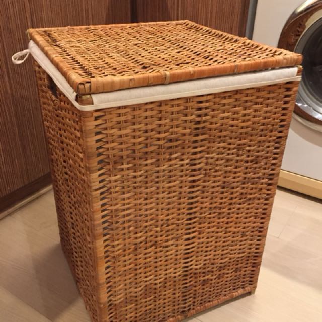 IKEA Branas Laundry Basket with Lining, 傢俬＆家居, 其他 Carousell