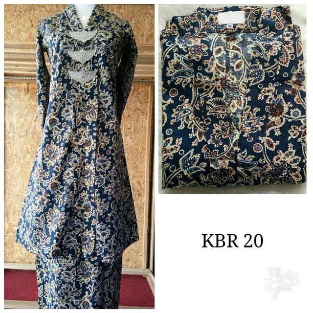 Kebarung English Cotton Muslimah Fashion Two Piece On Carou