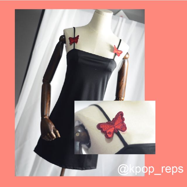 unif kiko butterfly dress