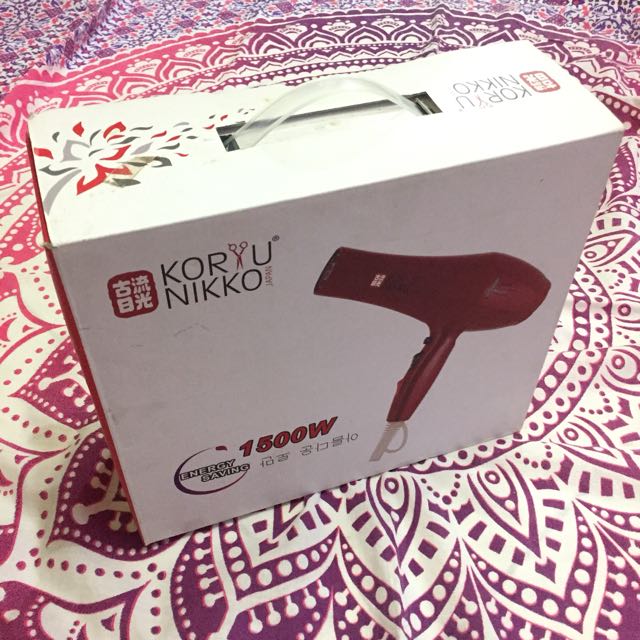 Koryu Nikko Hairdryer 1500W on Carousell