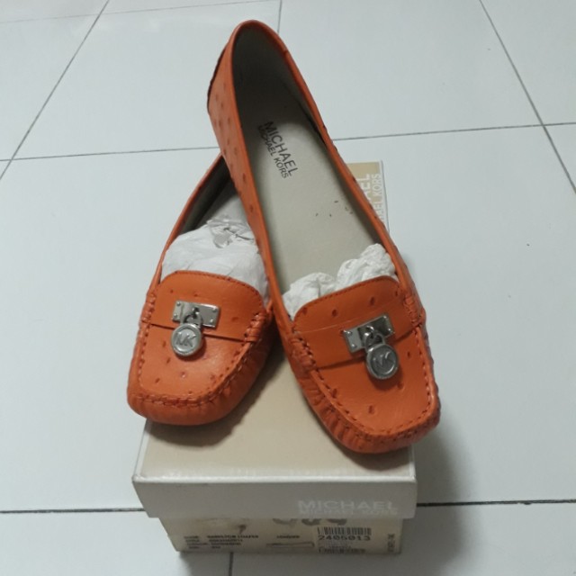 New Authentic Michael Kors Orange 