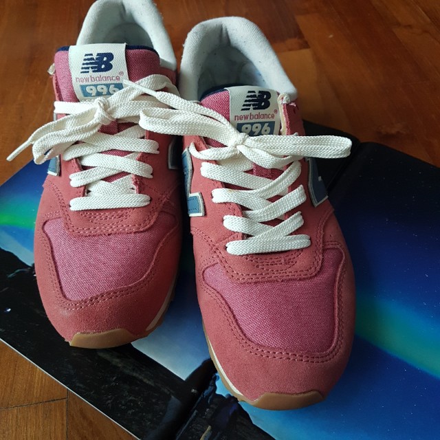 New Balance 996 Sneakers Dust Pink Blue 