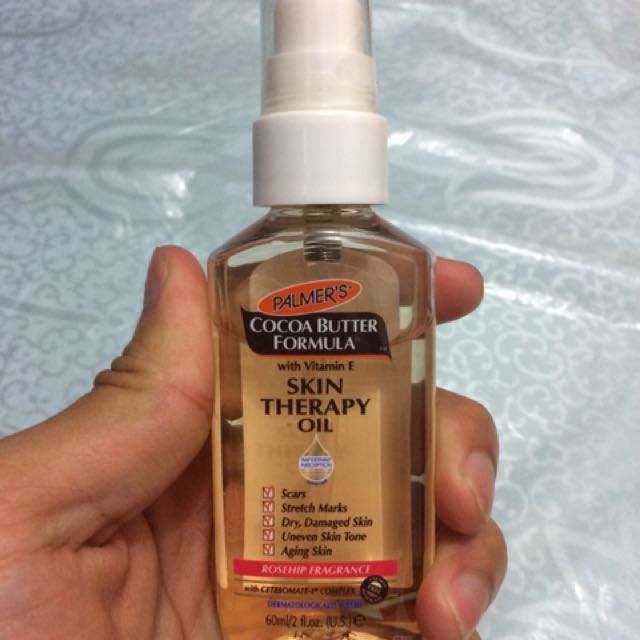 Palmer S Cocoa Butter Formula Skin Therapy Oil Health Beauty Skin Bath Body On Carousell