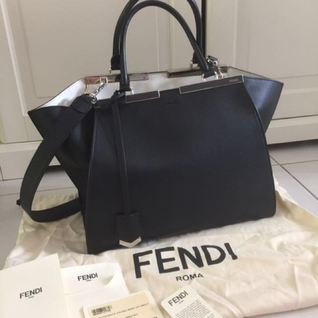 Price Mark Down Was S 1400 Fendi 3 Jour Shopping Tote Bag