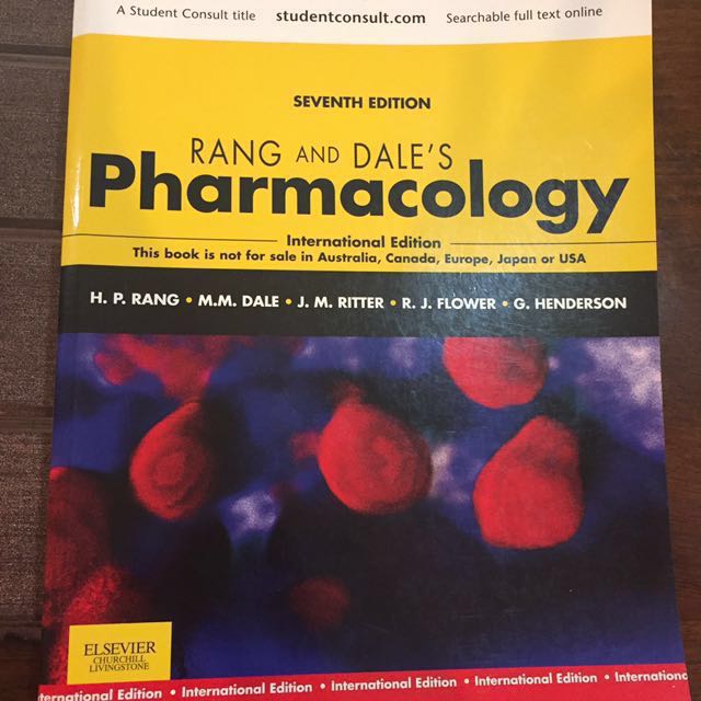 Rang & Dales Pharmacology, 7th Edition