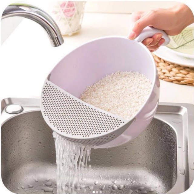 rice grain wash bowl