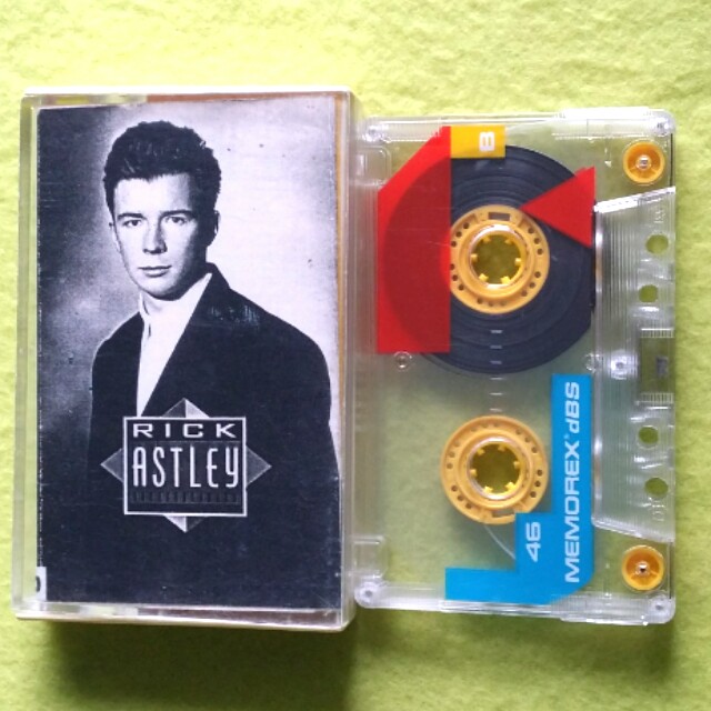 Rick Astley Whenever You Need Somebody Cassette Tape Not Vinyl Vintage Collectibles Vintage Collectibles On Carousell