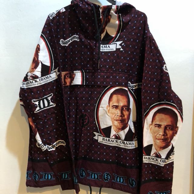 supreme obama anorak