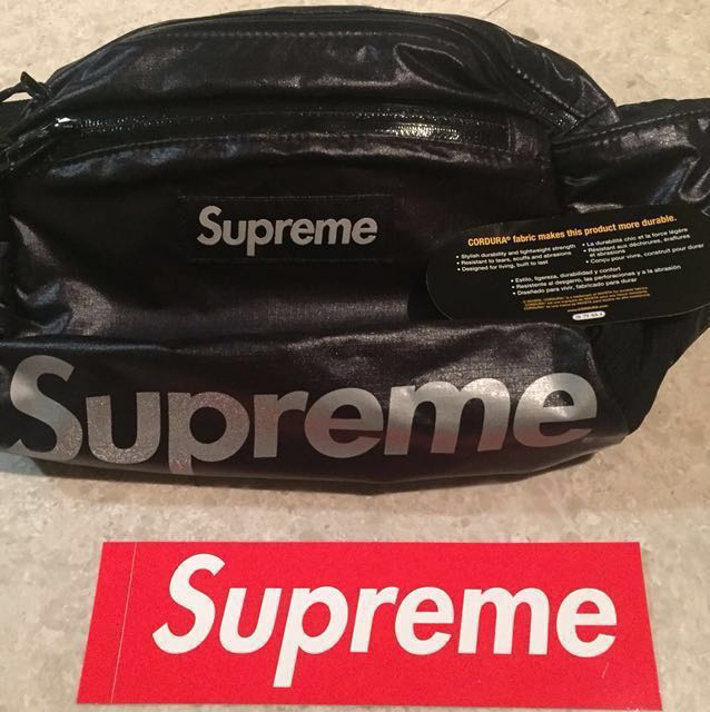 real supreme waist bag