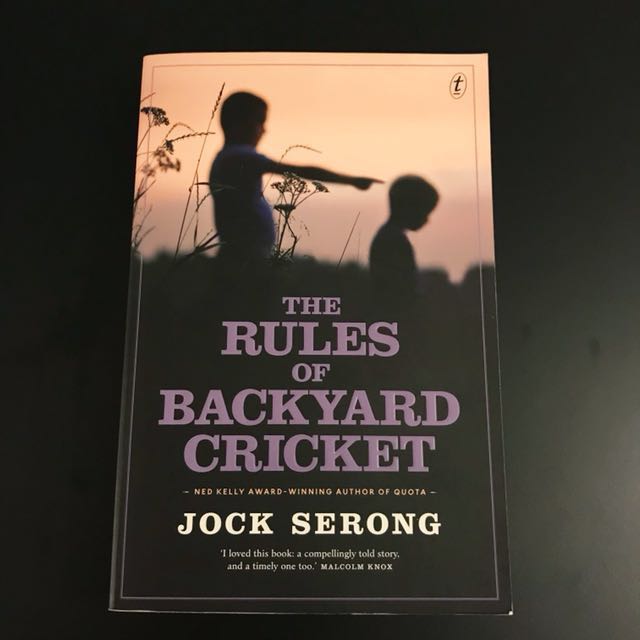The Rules of Backyard Cricket by Jock Serong, Hobbies & Toys, Books