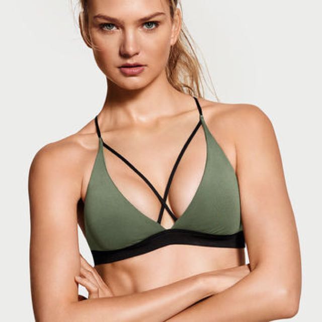 Strappy triangle bralette 2025