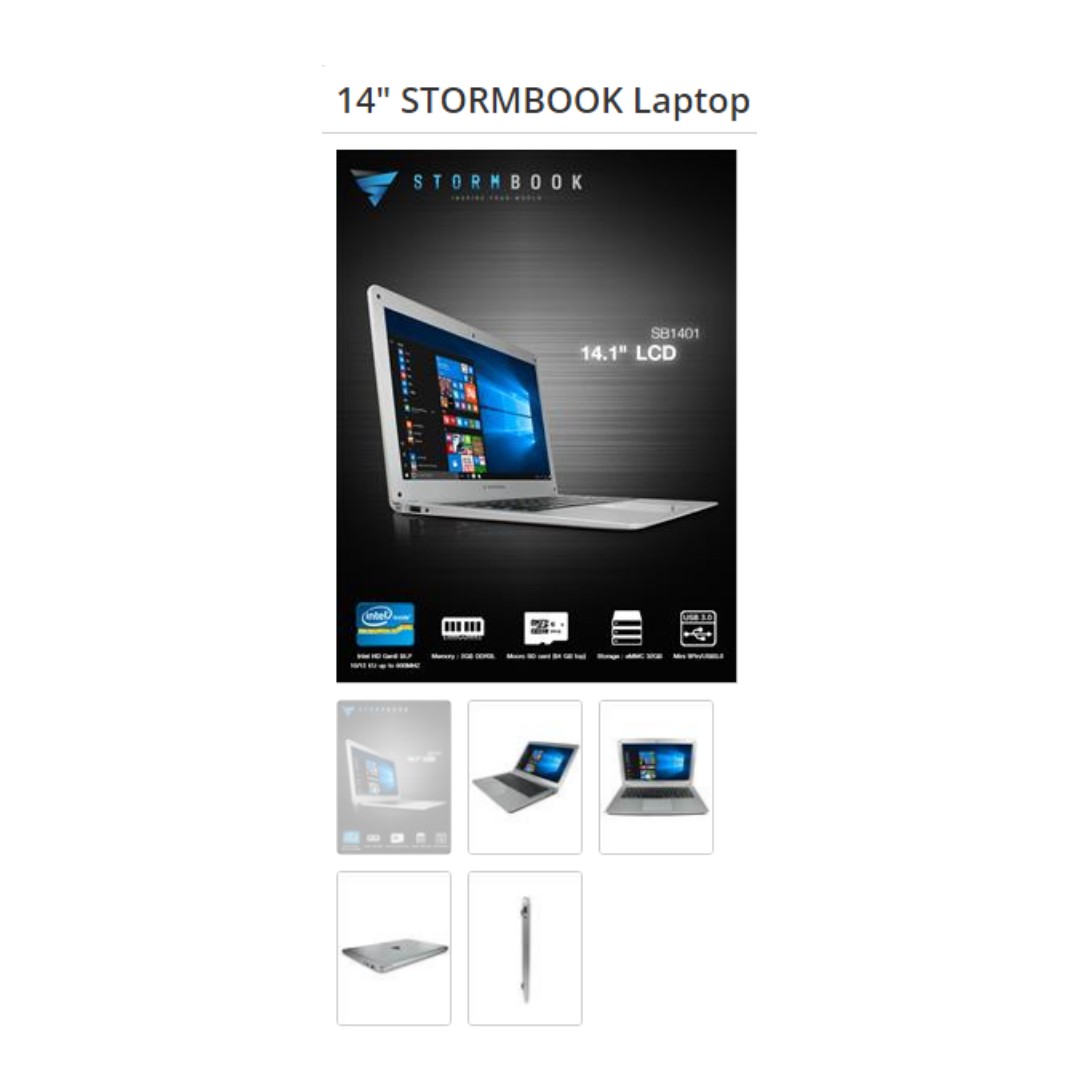 14 Stormbook Laptop Electronics Computers Laptops On Carousell