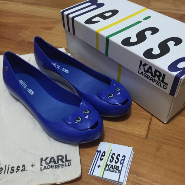 karl lagerfeld blue shoes