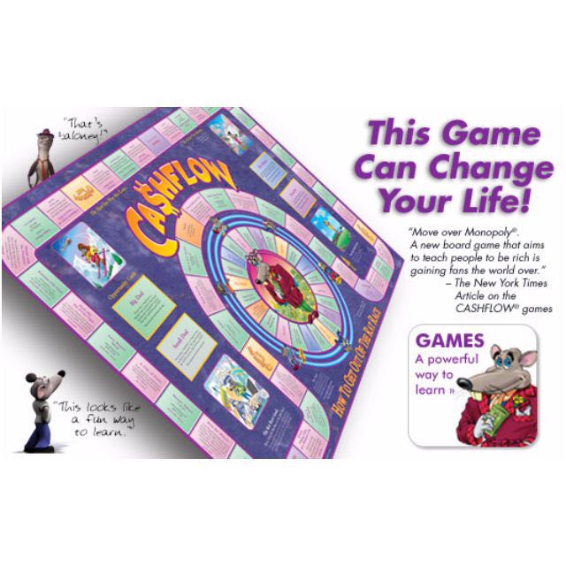 CashFlow Rich Dad How To Get Out of the Rat Race Cash Flow Game