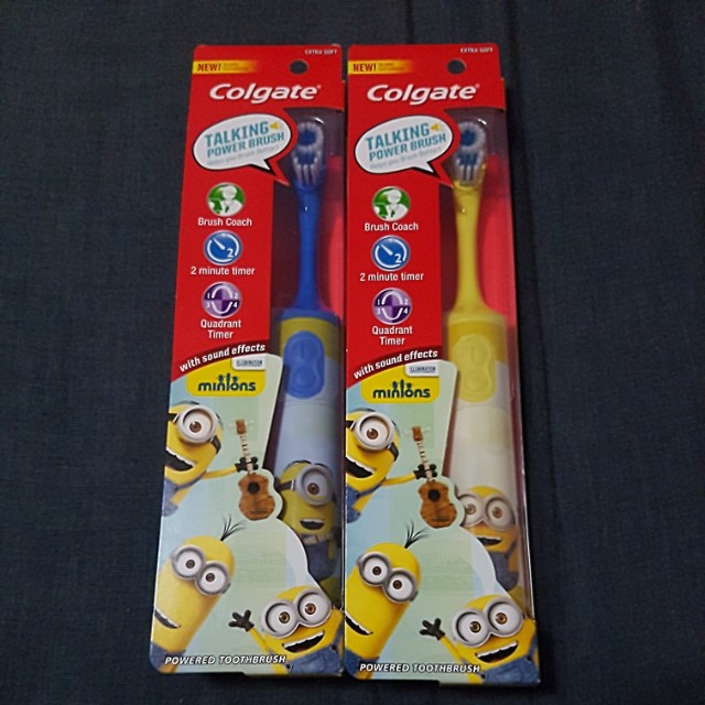 colgate kids talking powered toothbrush