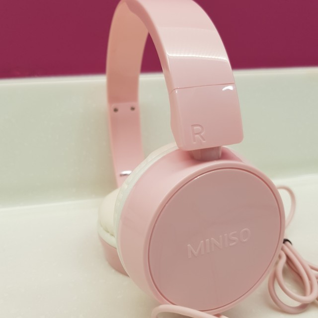 Comfortable Headphone Miniso New Musik Media Aksesoris Di
