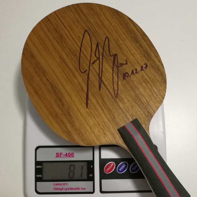 cornilleau simon gauzy quest off table tennis blade sports equipment sports games billiards bowling on carousell