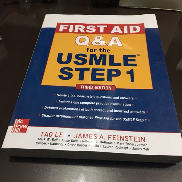 First Aid USMLE Step 1 Q&A, Hobbies & Toys, Books & Magazines