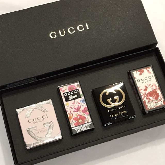 Gucci Miniatures Set (5ml x 4), Health 