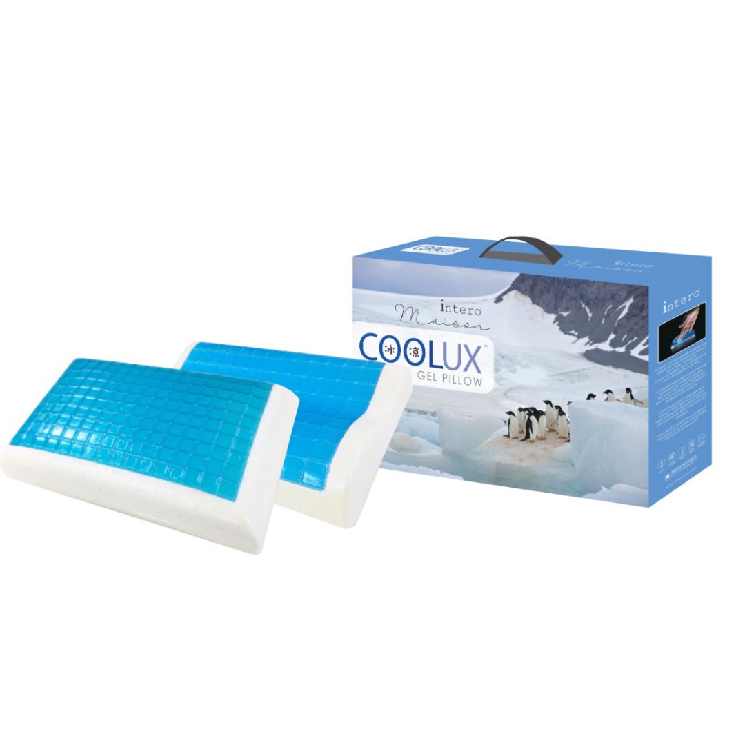 Intero Coollux Gel Memory Foam Pillow Contour Furniture Others