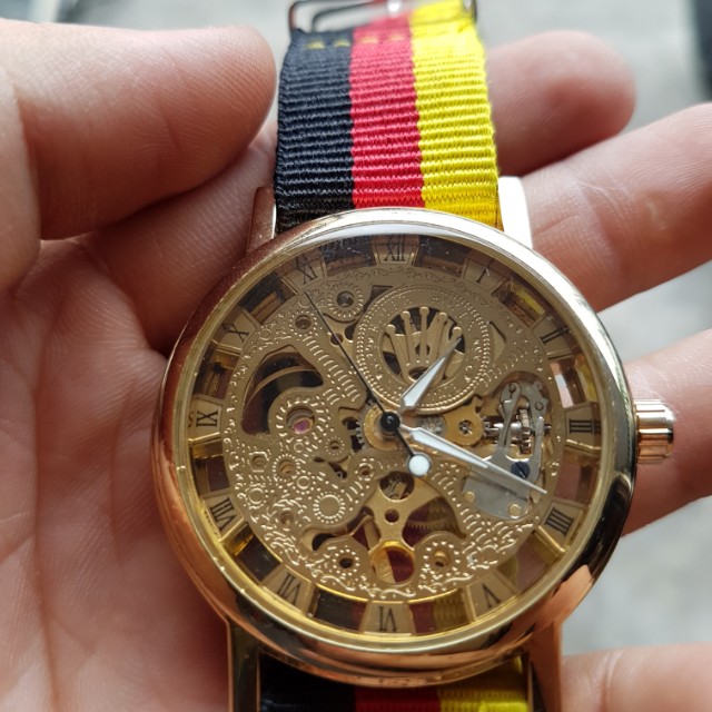 Jam sales rolex skeleton