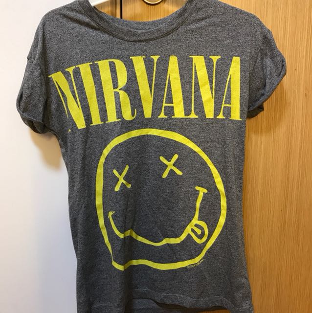 nirvana t shirt primark