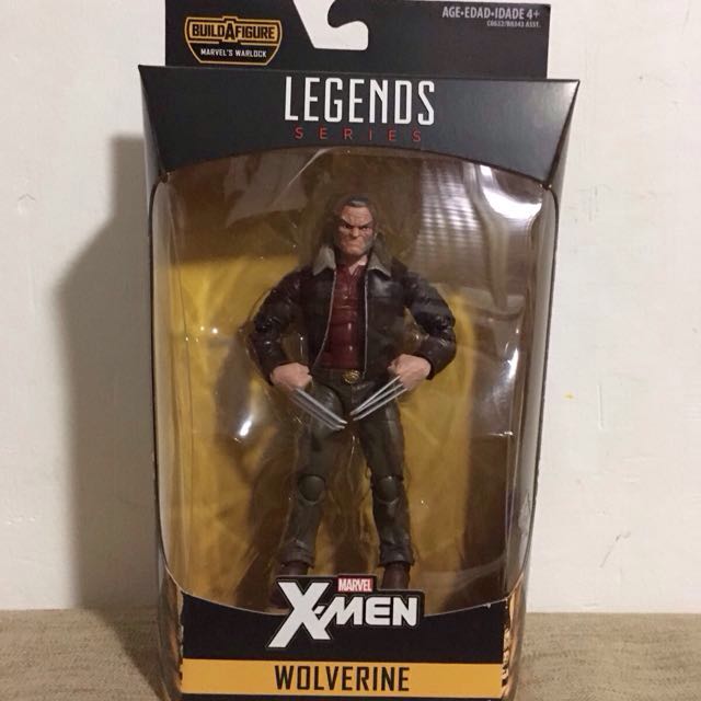 Figurine Marvel Legends Old Man Logan 6cm – X-Men Wolverine – Série Warlock – Édition Comics – HASBRO