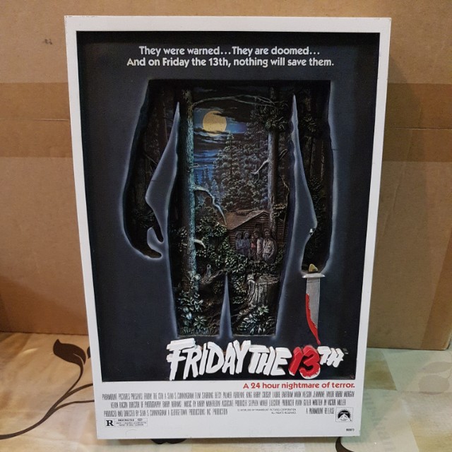 Mcfarlane 3d Poster Friday The 13th Toys Games Bricks