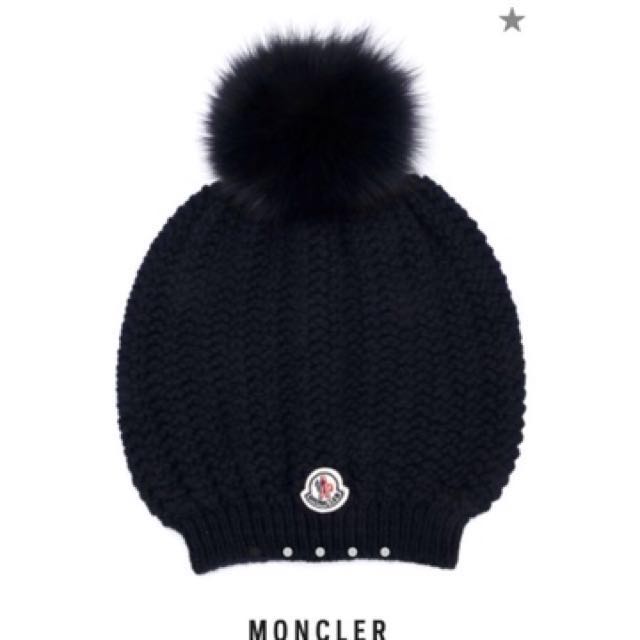 moncler bobble top beanie