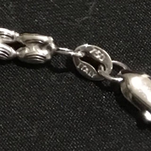 Poh kong 750 White gold bracelet midjan55