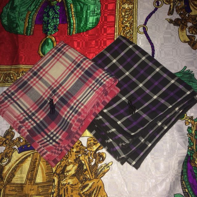 Polo Ralph Lauren Handkerchiefs, Men's Fashion, Watches & Accessories,  Handkerchief & Pocket Squares on Carousell