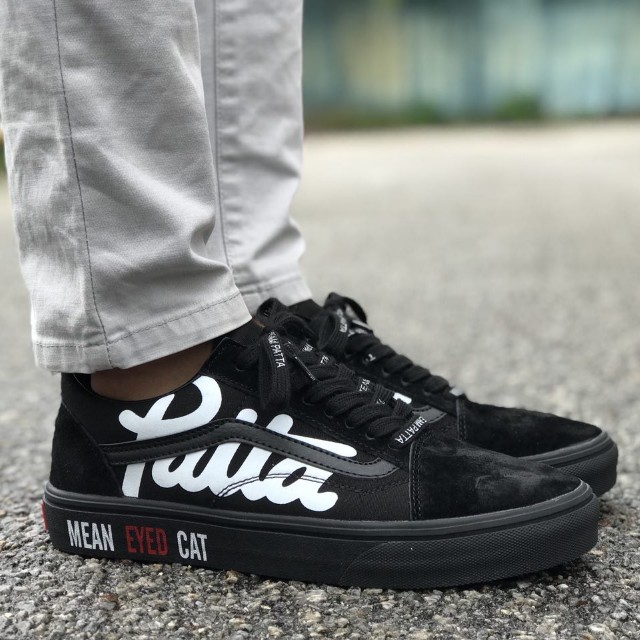 RESTOCK RESTOCK GRED COPY ORI VANS X PATTA BLACK Size 40 44 Men s Fashion Footwear Sneakers on Carousell