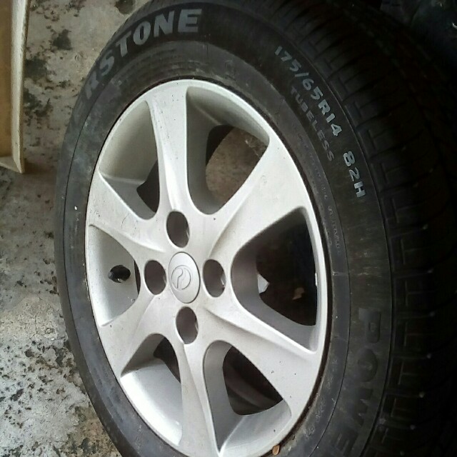 Rim Tyre Standard Myvi 1 3 Auto Accessories On Carousell