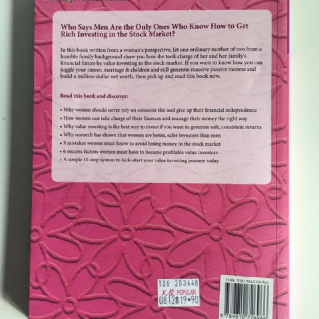 Value Investing For Women By Pauline Teo, Hobbies & Toys, Books