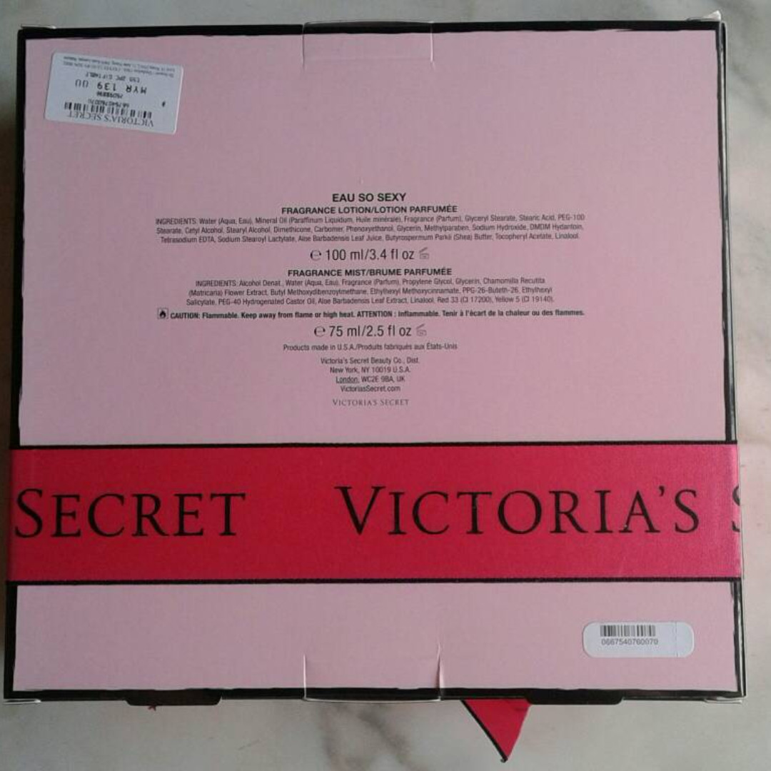 Victorias Secret Eau So Sexy Eau De Parfum 3.4 fl oz / 100 mL 