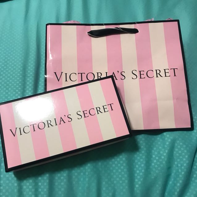 Victoria S Secret Paper Bag Gift Box Luxury Accessories On
