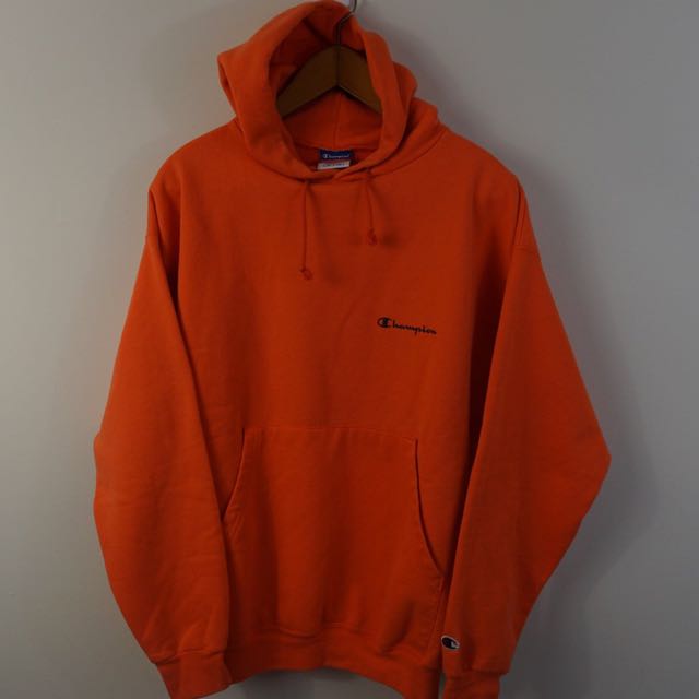 orange champions hoodie