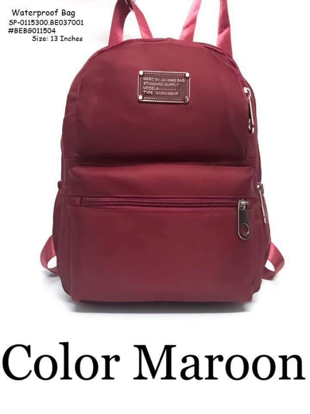 Waterproof Bag Size 13 Inches Small Women S Fashion Bags