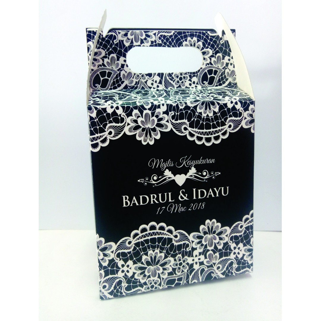 Wedding Box 100pcs 1pack HNZGB06 Giftbox GableBox Design Craft