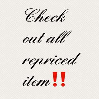 All repriced Item